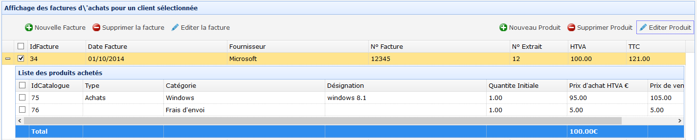 Gestion clients Facturation Devis